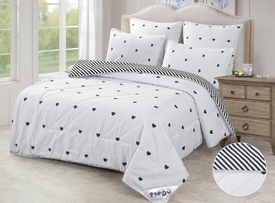 Комплект постельного белья с одеялом De Verano RSY100-11 код1176 купить по привлекательной цене 3 634 ₽ - вид 1 миниатюра