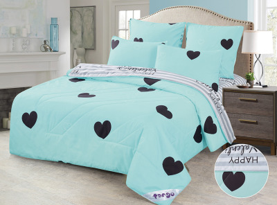Комплект постельного белья с одеялом De Verano RSY500-06 код1177 купить по привлекательной цене 5 352 ₽ - вид 1 миниатюра