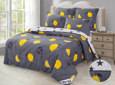 Комплект постельного белья с одеялом De Verano RSY500-07 код1177 купить по привлекательной цене 5 352 ₽ - вид 1 миниатюра