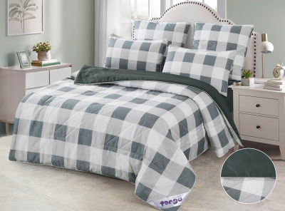 Комплект постельного белья с одеялом De Verano RSY500-13 код1177 купить по привлекательной цене 5 355 ₽ - вид 1 миниатюра
