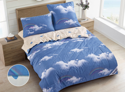 Комплект постельного белья с одеялом De Verano RSY100-34 код1176 купить по привлекательной цене 3 634 ₽ - вид 1 миниатюра