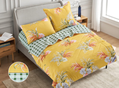 Комплект постельного белья с одеялом De Verano RSY100-61 код1176 купить по привлекательной цене 3 634 ₽ - вид 1 миниатюра