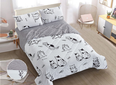 Комплект постельного белья с одеялом De Verano RSY400-74 код1175 купить по привлекательной цене 4 466 ₽ - вид 1 миниатюра